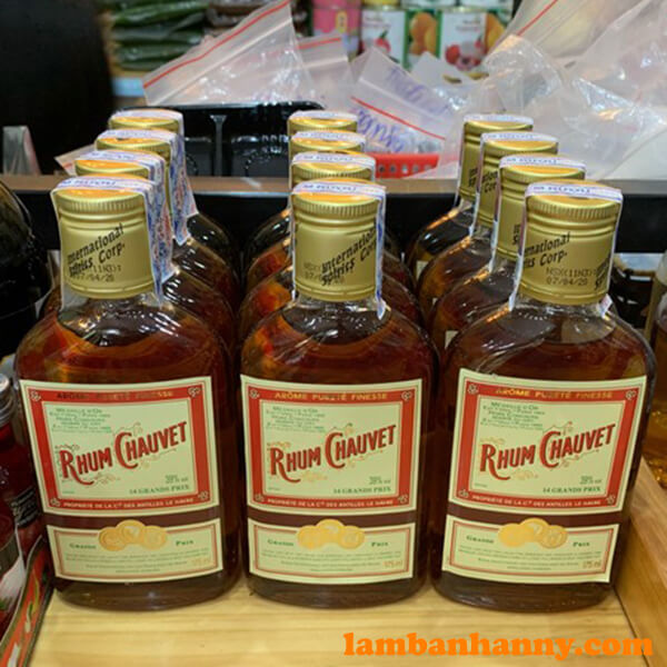 Rượu Rhum Chauvet 175ml - Anny - #1 Nguyên liệu dụng cụ làm bánh Đà Nẵng