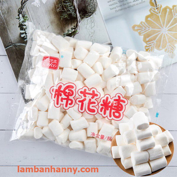Kẹo dẻo marshmallow trắng Erko 500g 1