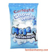 Kẹo dẻo Marshmallow trắng/trắng hồng 120g