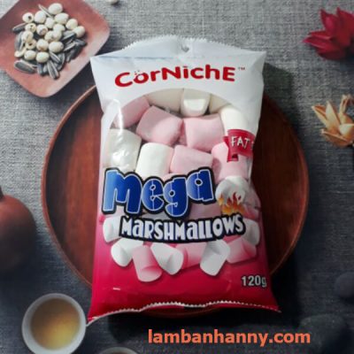 kẹo dẻo marshmallow trắng-trắng hồng 120g 1