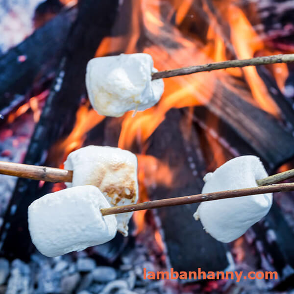 marshmallow nướng