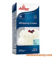 Kem tươi Whipping Cream Anchor 1L
