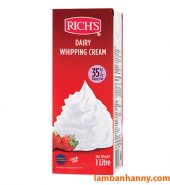 Kem tươi Whipping Cream Dairy Rich’s 1L