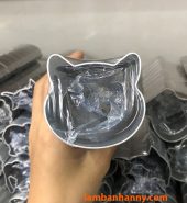 Khuôn cutter nhôm hình mặt mèo