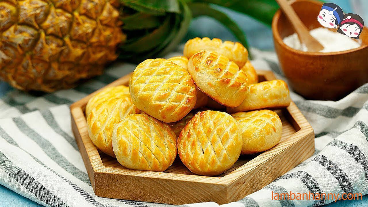 Cách làm bánh dứa Đài Loan thơm ngon hấp dẫn ngay tại nhà