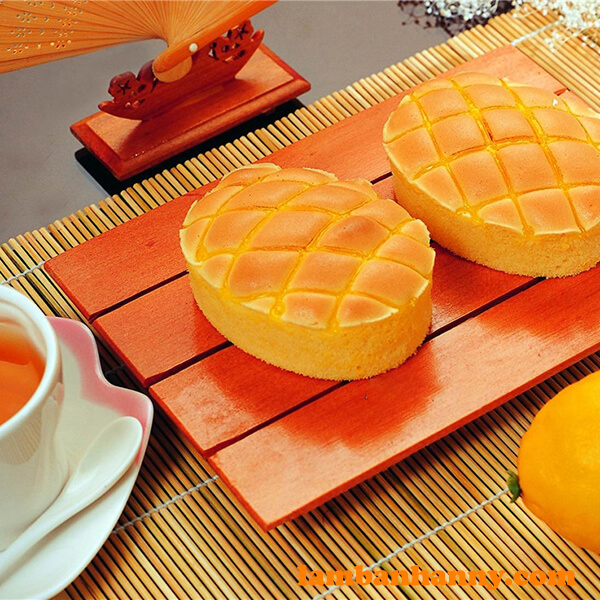 Bánh bông lan Đài Loan nhẹ xốp sử dụng khuôn oval D3