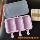 Khuôn kem silicon 3 hình sâu