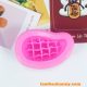 Khuôn silicon 4D hình miếng xoài