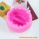 Khuôn silicon 4D hình trái sầu riêng