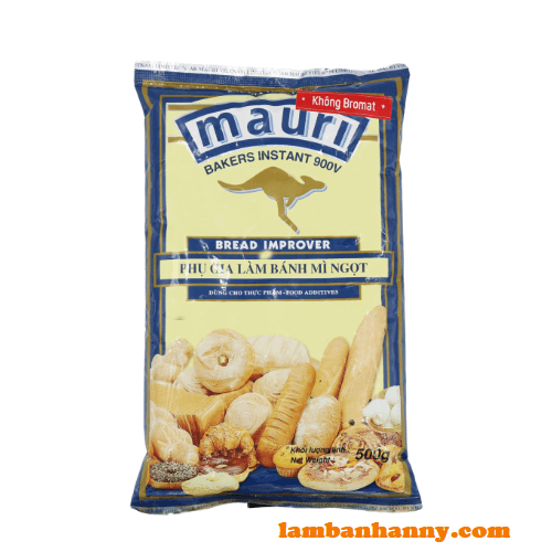Phụ gia bánh mì ngọt Mauri 500g-1