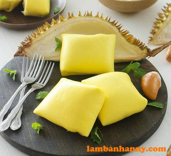 Bánh Crepe sầu riêng
