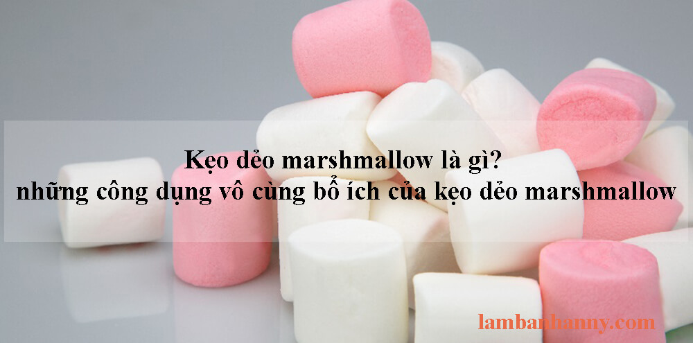 Kẹo dẻo marshmallow là gì? Công dụng và mua kẹo marshmallow giá tốt ở đâu?