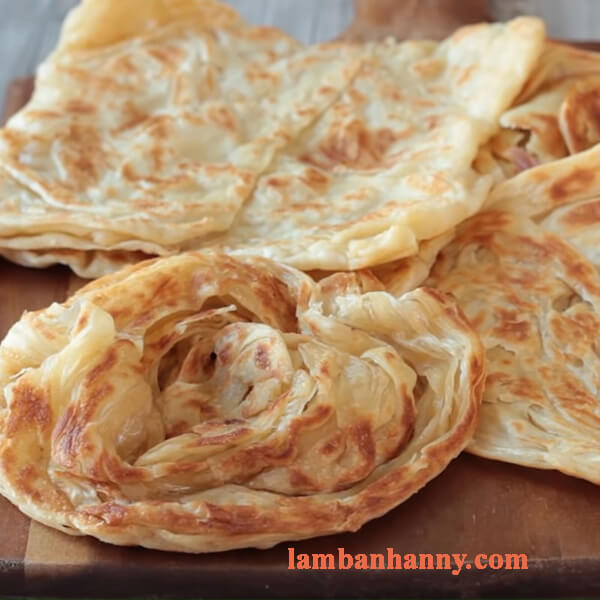 Cách làm bánh roti Malaysia béo thơm hấp dẫn dễ làm tại nhà