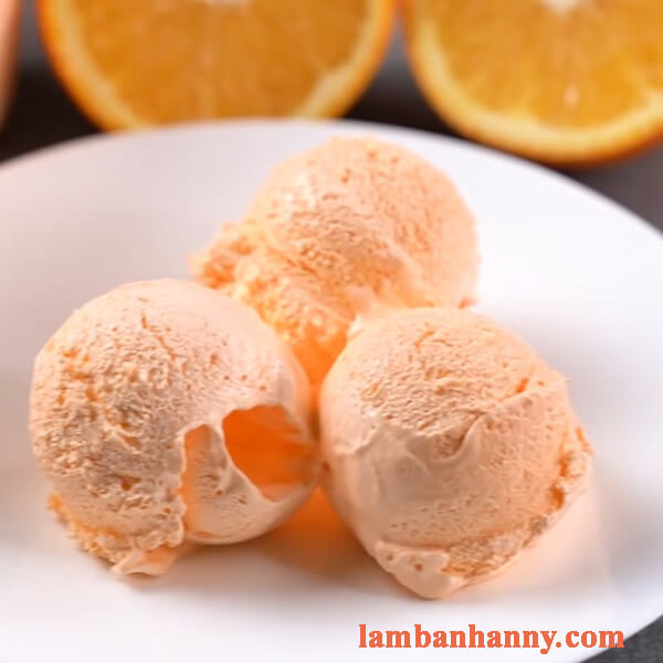 Bật mí 2 cách làm kem hương vị cam đơn giản dễ làm tại nhà 6
