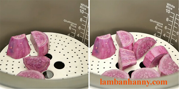 2 cach lam banh bo khoai lang tim 4