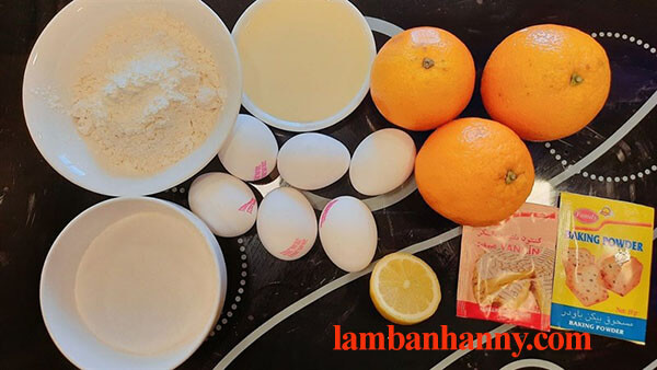Hướng dẫn cách làm bánh bông lan cam tươi, mềm xốp thơm ngon khó cưỡng 2