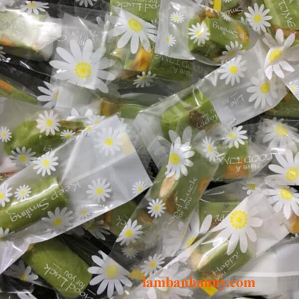 Vỏ kẹo Nougat Hoa cúc - lốc 100 cái 4