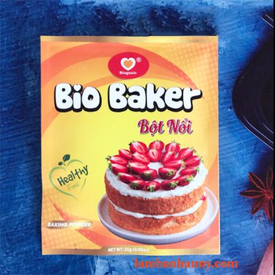 Bột nổi (baking powder) Bio Baker 25g 2